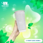 Ly giấy 2 lớp kim tuyến 22oz (650ml)